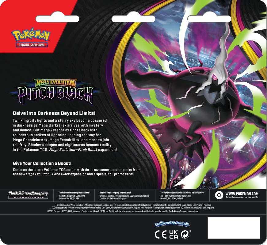 Pokemon - Mega Evolution - Pitch Black