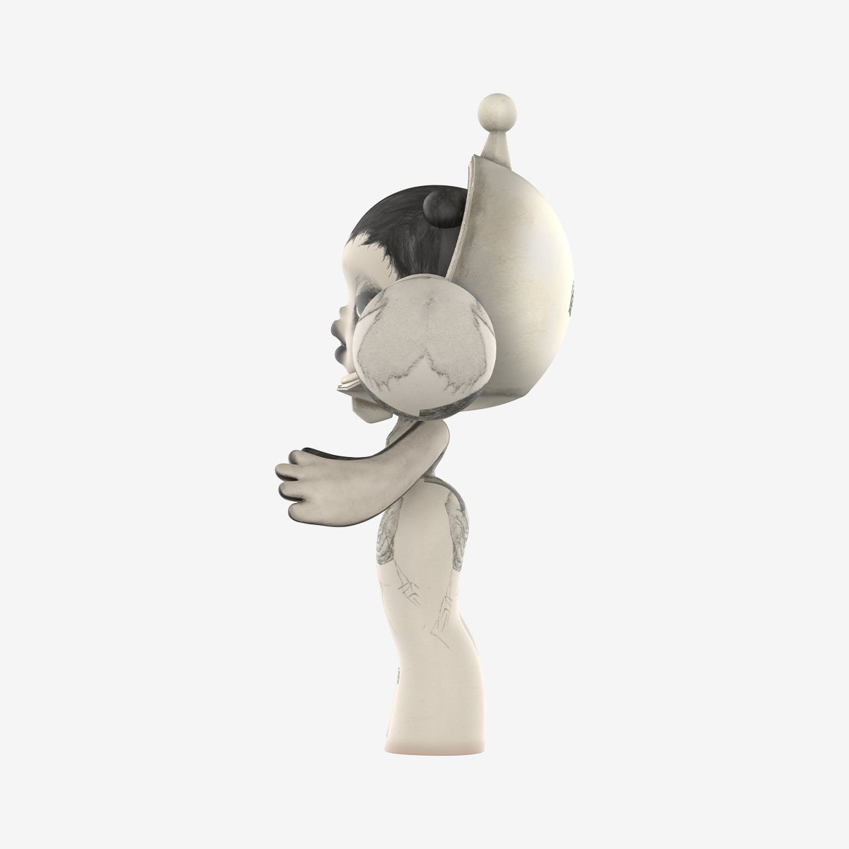 MEGA α SKULLPANDA 400% Egon Schiele – Springer Hobbies