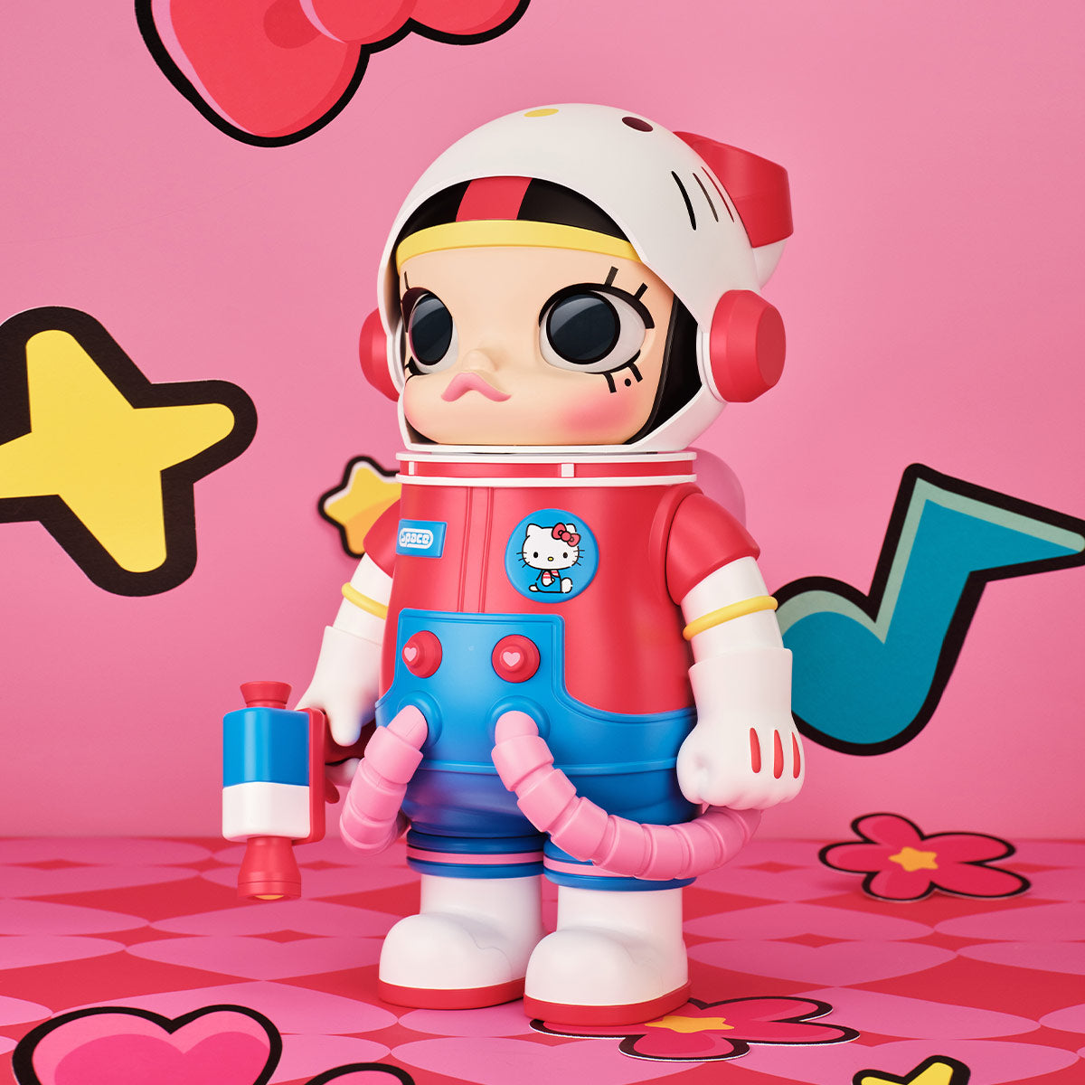 その他 MEGA SPACE MOLLY SANRIO 400% Authentic MEGA SPACE MOLLY 400% Sanrio Family Series One Set (6pcs