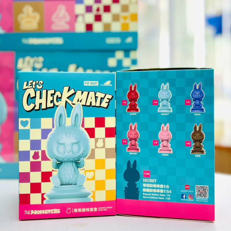 Labubu The Monsters Let's Checkmate Series Scented Candle