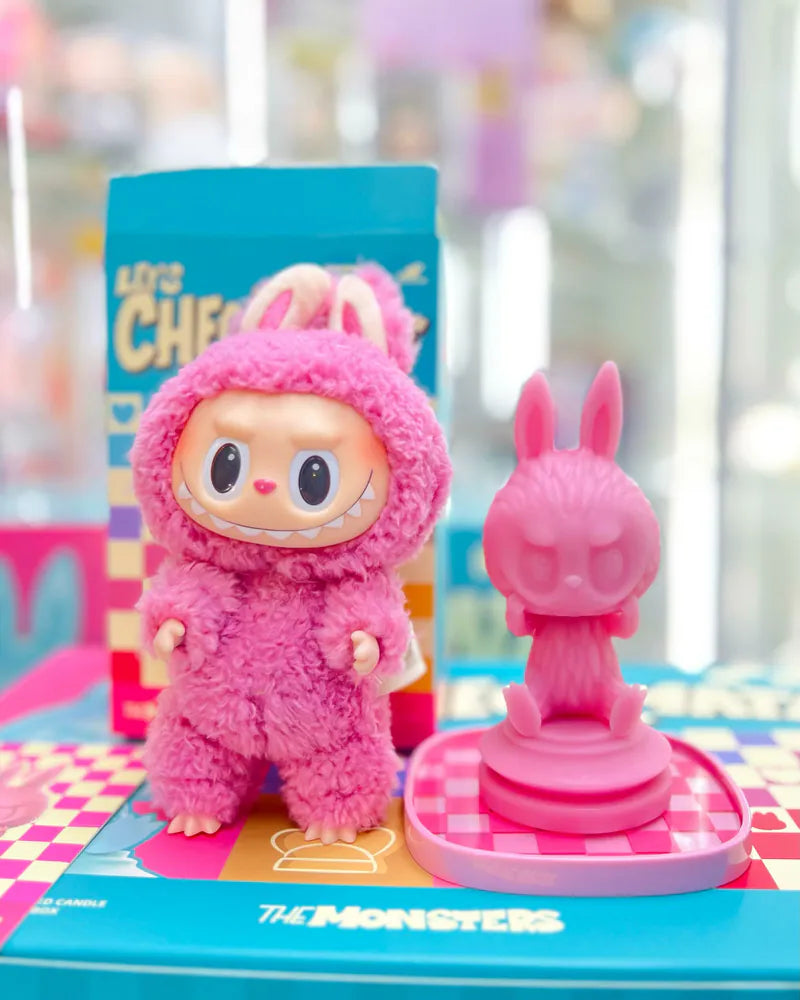 ラブブ　LET'S CHECKMATE スカルプトキャンドル　1ケース未開封 レア！】POPMART The Monsters Labubu Checkmate キャンドル (POP MART