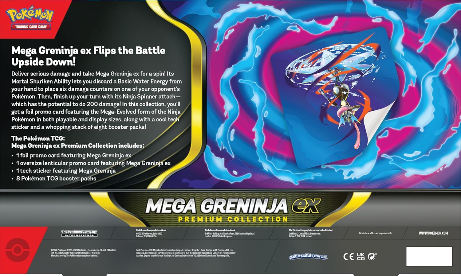 greninja pokemon card pack Pokemon Scarlet Violet Shrouded Fable Greninja ex Special Illustration Collection 5 Booster Packs, 3 Promo Cards More Pokemon USA