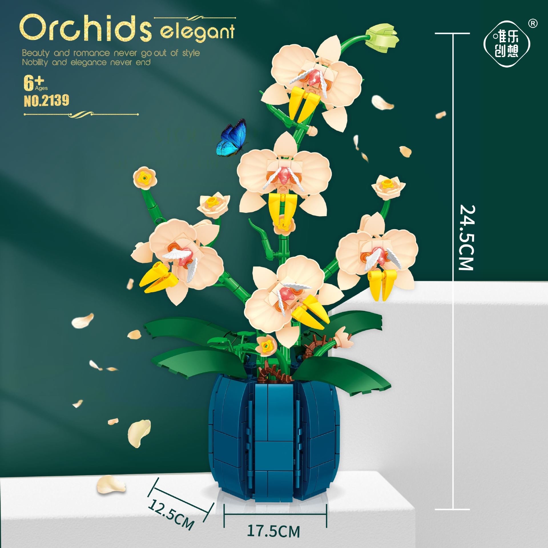 Orchid Romance & Orchid Elegance 図版集 Orchids Block – Springer Hobbies