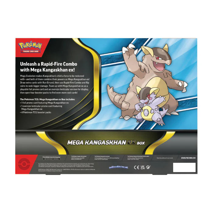 pokemon oversized booster pack Pokémon Mega Kangaskhan Ex Collection Box – Springer Hobbies