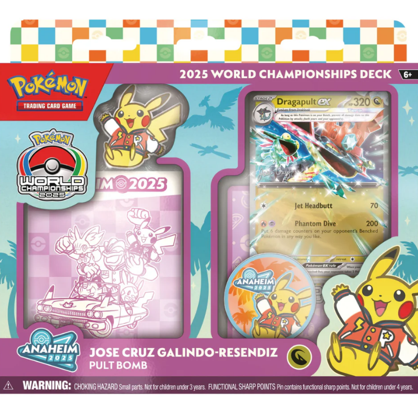 Pokémon 2025 World Championships Deck - Jose Cruz Galindo-Resendiz