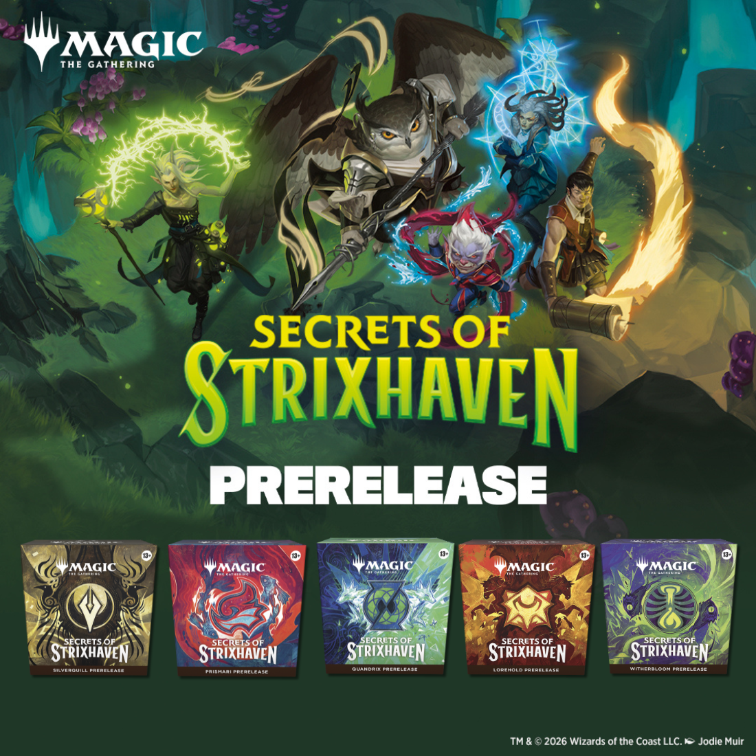 Magic: The Gathering — Secrets of Strixhaven Prerelease Event