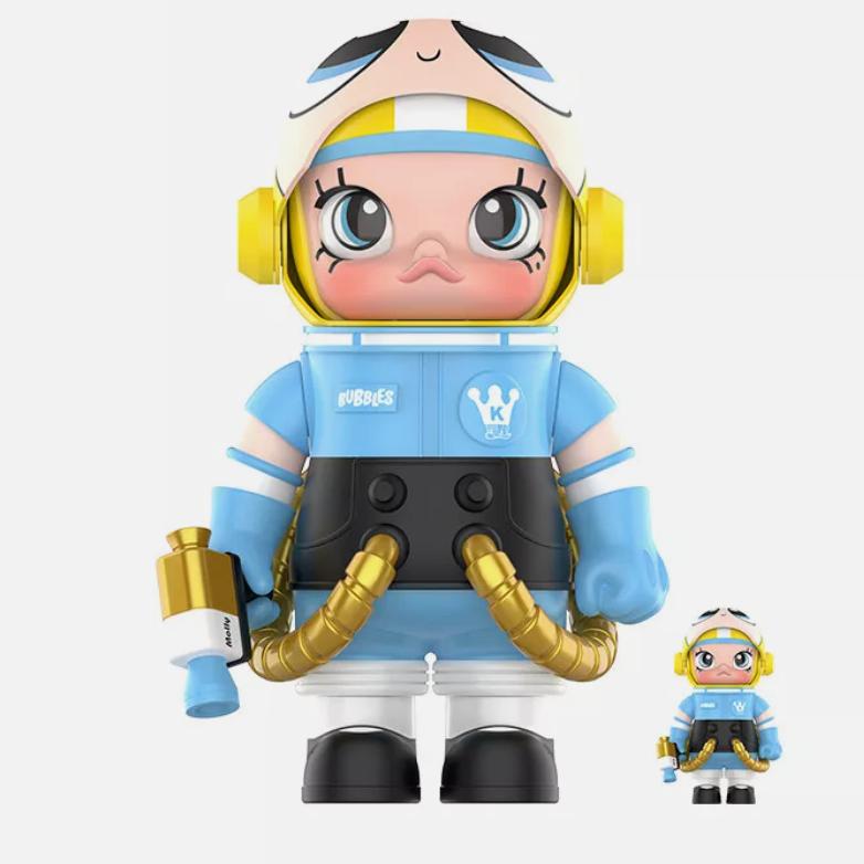 MEGA SPACE MOLLY 400%+100% THE POWERPUFF GIRLS- Bubbles – Springer