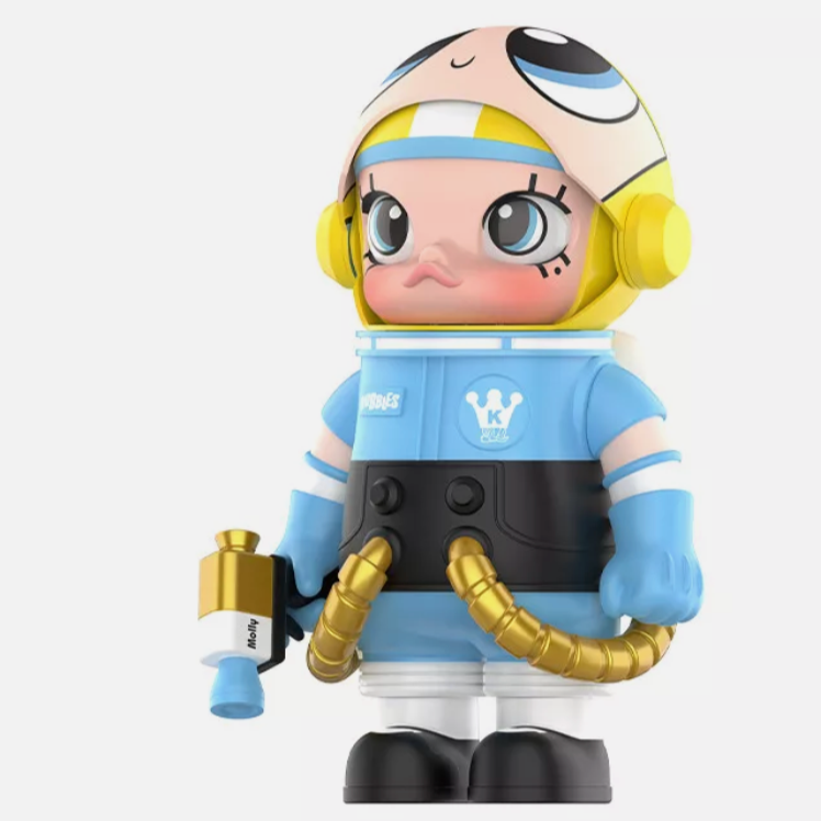 MEGA SPACE MOLLY 400%+100% THE POWERPUFF GIRLS- Bubbles – Springer
