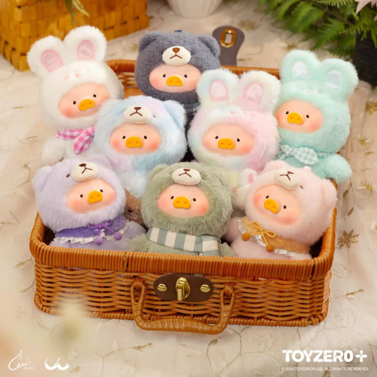 LuLu the Piggy – Joyful Time Series Plush Keychain Blind Box