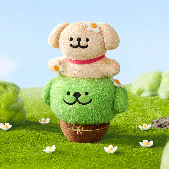 Maltese Dog - Happy Go! Go! Series Plush Blind Box