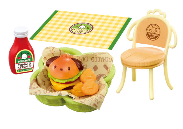 Re-Ment Pochacco Cafe Rement