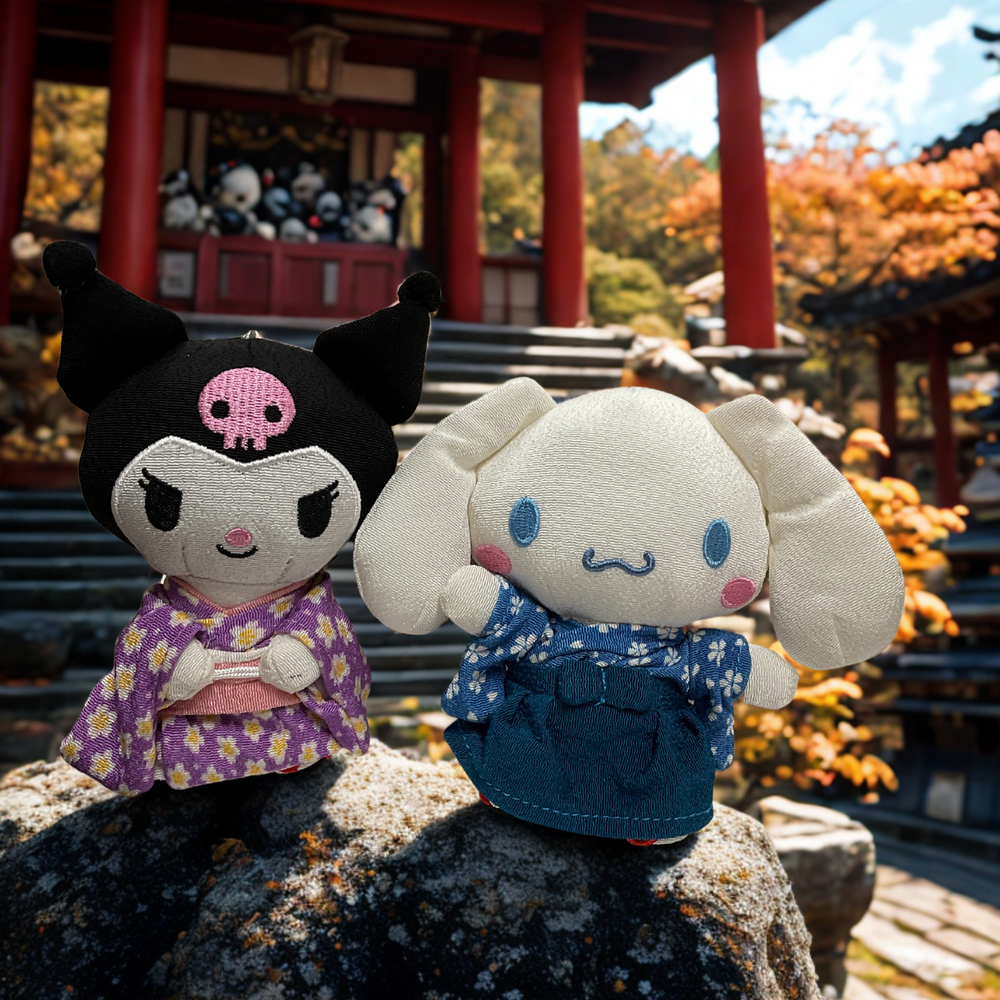 Sanrio Characters Kimono Keychain