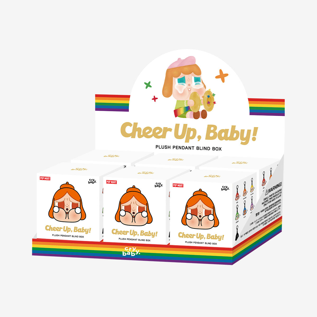 CRYBABY Cheer Up, baby! Series Plush Pendant Blind Box – Springer