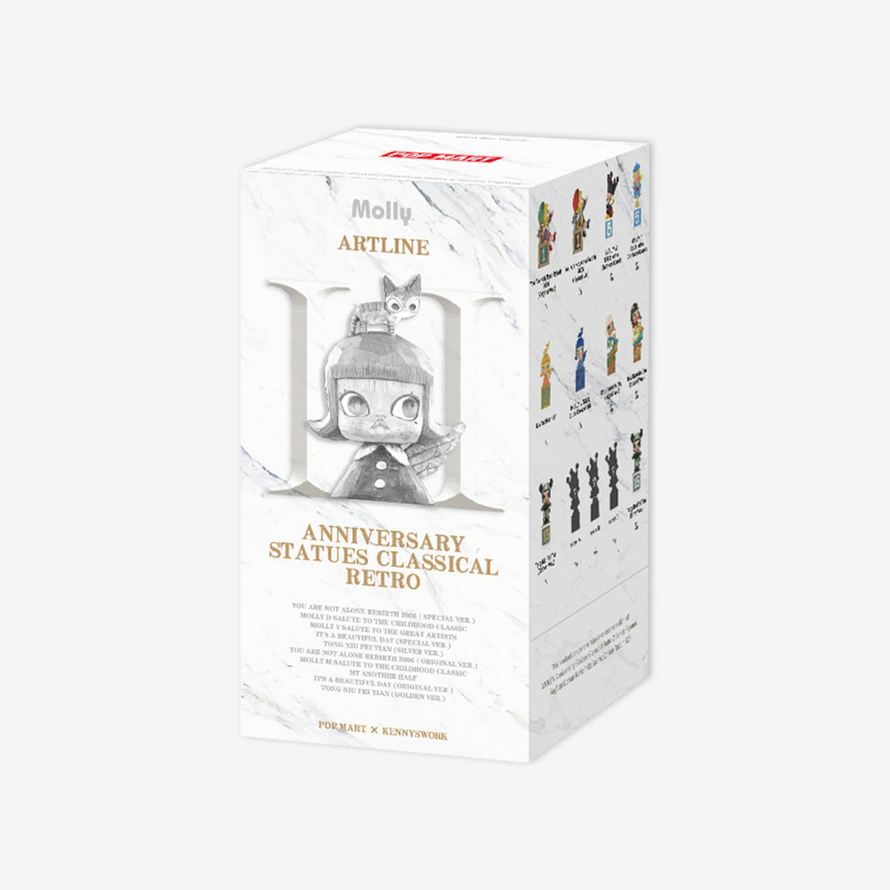MOLLY Anniversary Statues Classical Retro 2 Series Figures