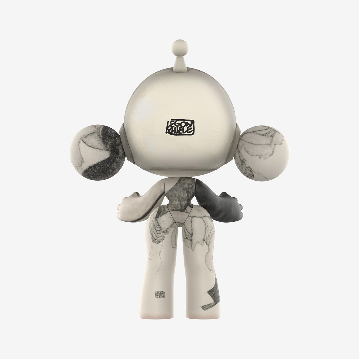 MEGA α SKULLPANDA 400% Egon Schiele – Springer Hobbies