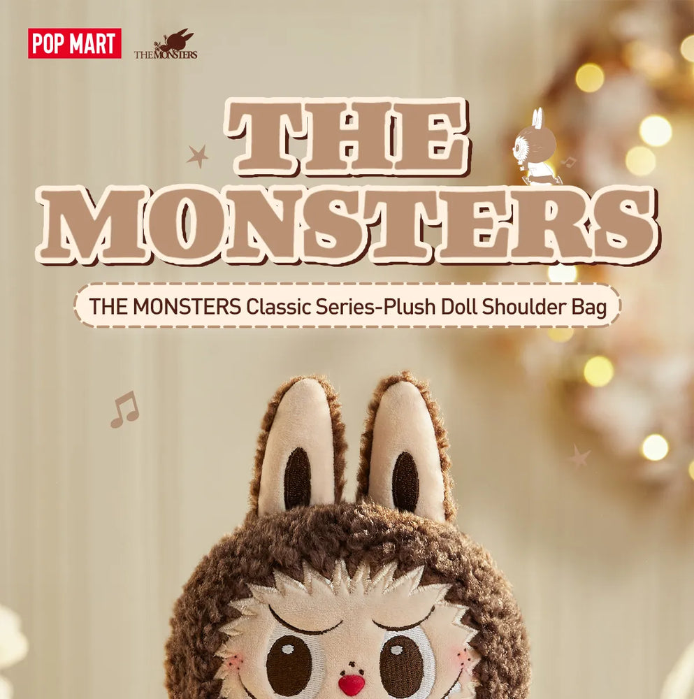 THE MONSTERS Classic Series-Plush Doll Shoulder Bag