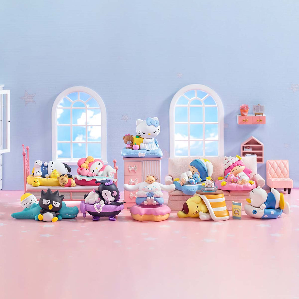 Hello Kitty and Friends Fall Asleep Series Figures