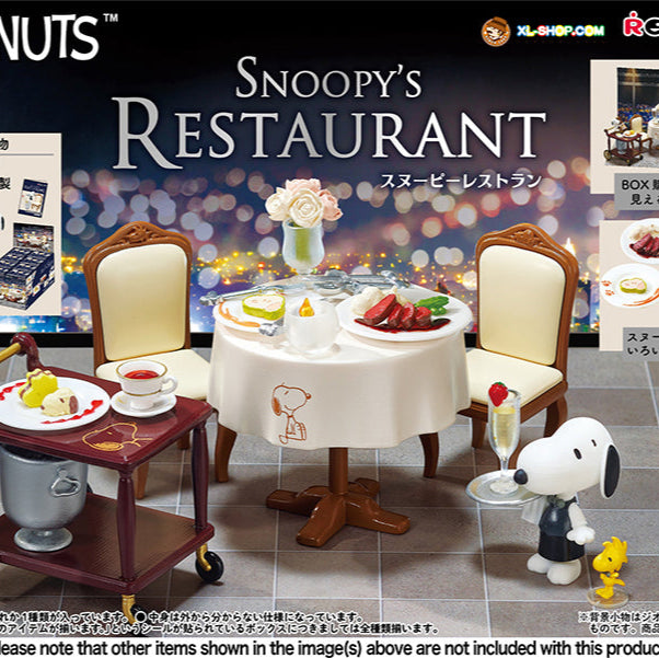 Re-ment Dollhouse - Miniature Snoopy's Restaurant