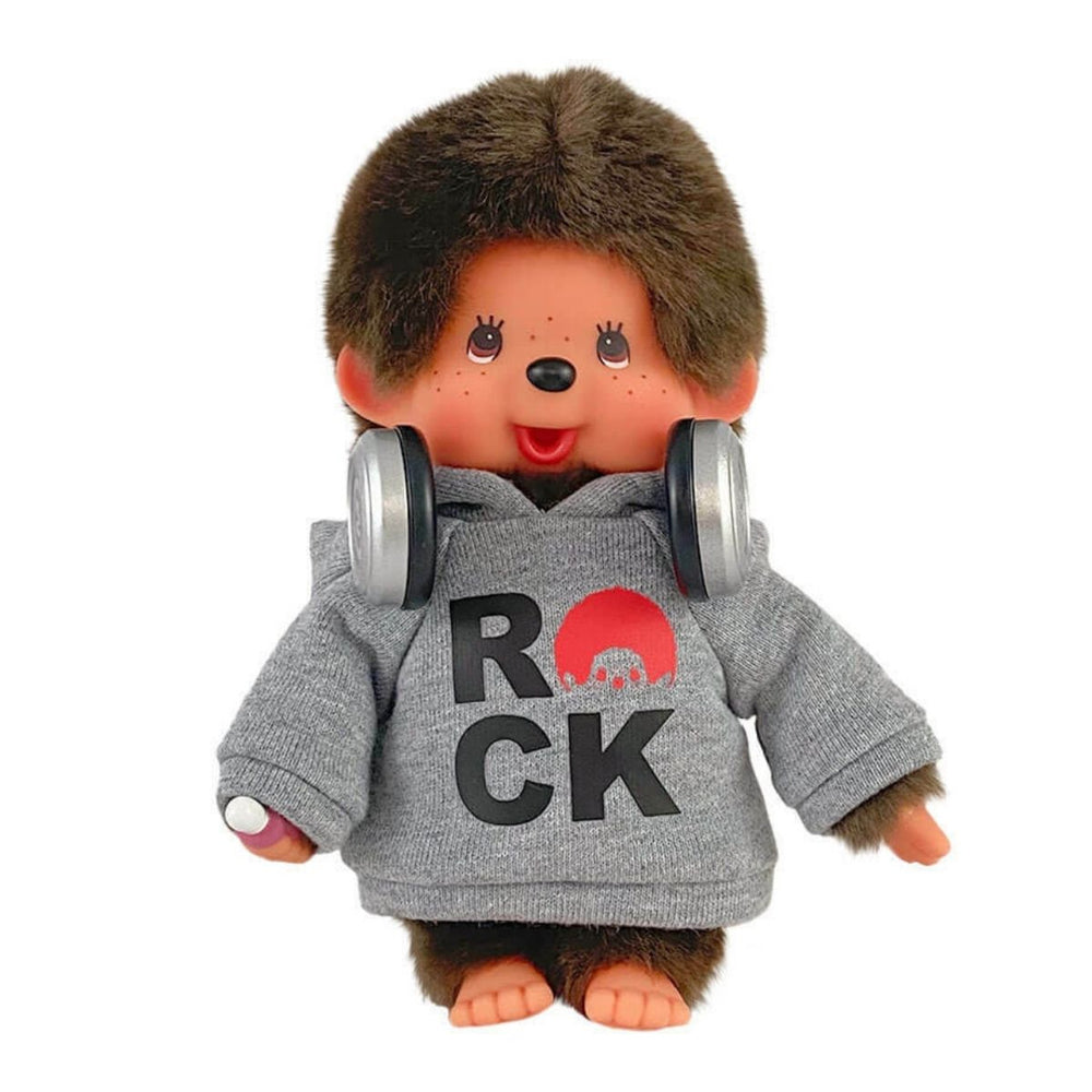 Monchhichi Rock Hoodie Boy w/ Headset Doll