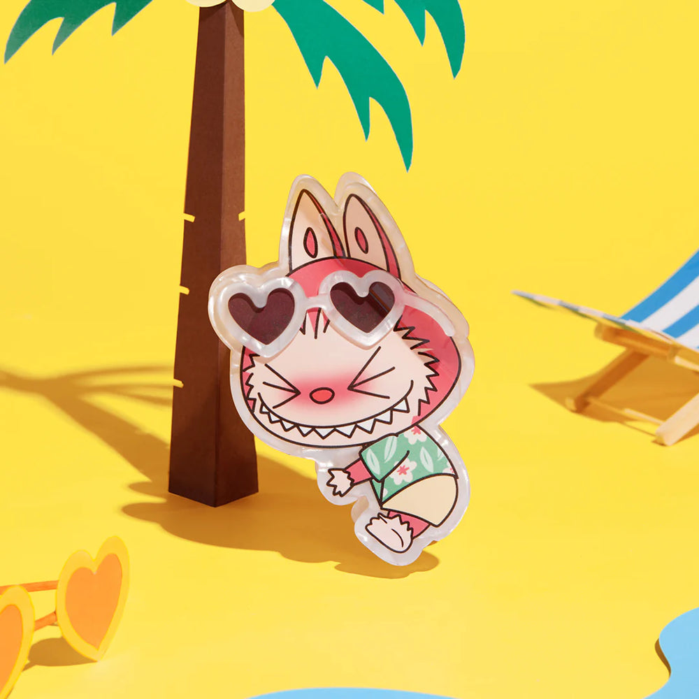 POPMART The Monsters LABUBU Drunk in Sea Series Hair Clip