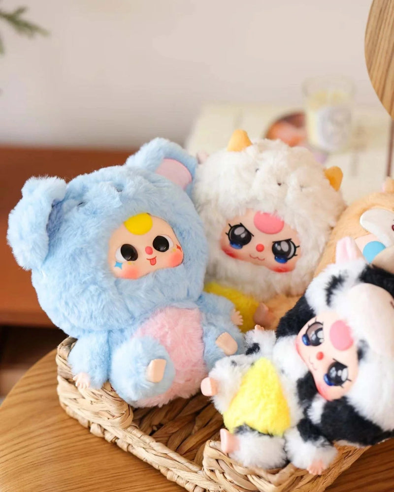 Baby Three Chinese Zodiacs Plush Pendant Series Blind Box