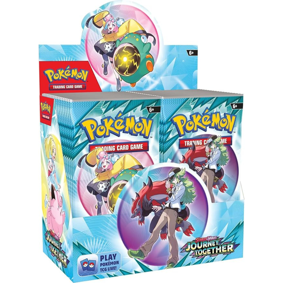 pokemon 101 booster box Sword & Shield Sleeved Pack Unmatched Craftsmanship Newly upgraded ultra thick 7mm + 5mm acrylic loaded with four 5x3mm magnets Pokmon Journey Together - Booster