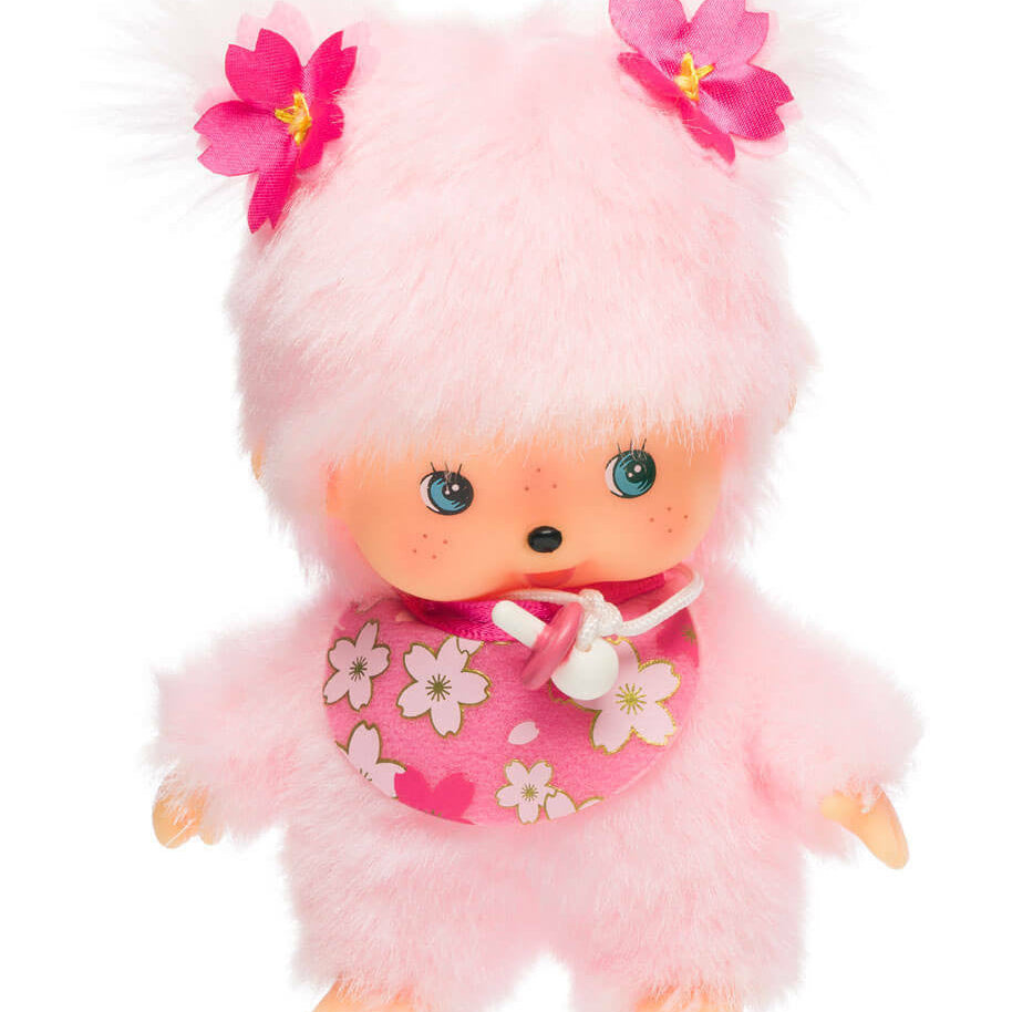 Monchhichi Classic Bebichhichi Sakura Cherry Blossom