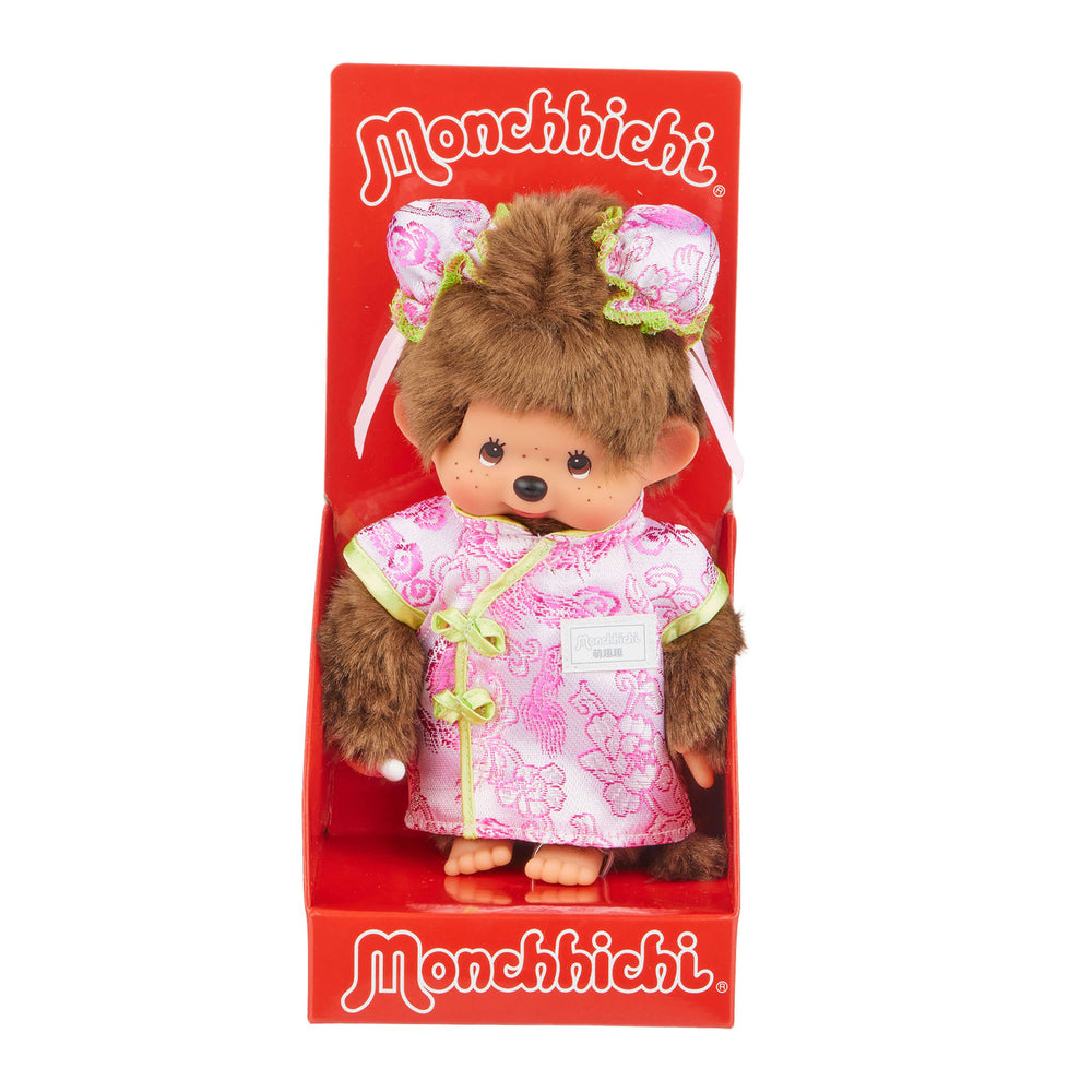 Monchhichi Girl In Traditional Chinese Dress Doll