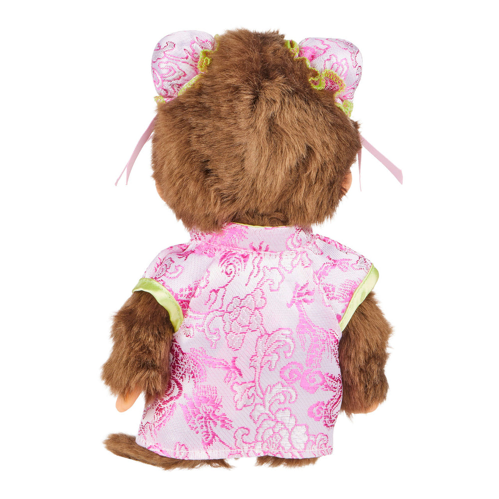 Monchhichi Girl In Traditional Chinese Dress Doll