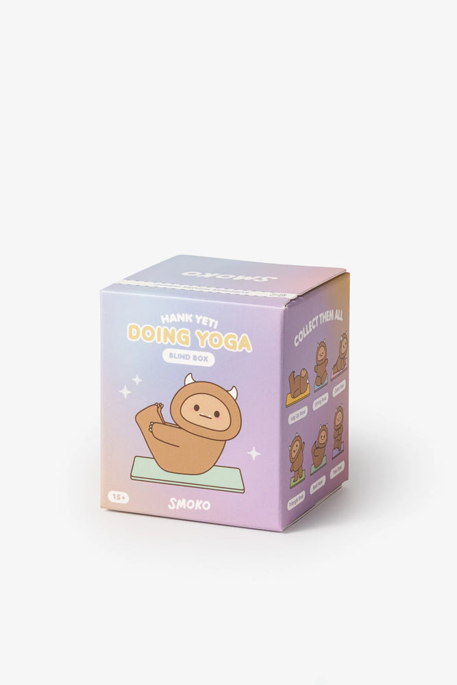 Smoko Hank Yeti doing Yoga Blind Box