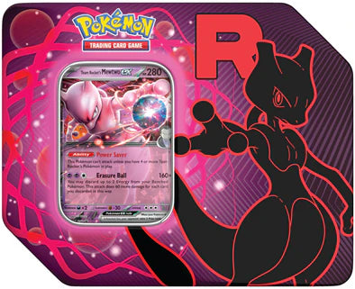 Pokémon TCG: Team Rocket Tin (1 Random Variation) – Mewtwo ex, Nidoking ex, or Persian ex | Canada