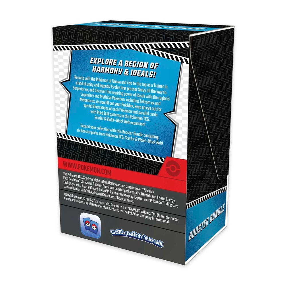 Pokémon TCG: Scarlet & Violet—Black Bolt Booster Bundle (6 Packs) | Canada