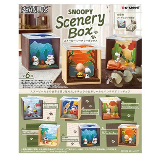 Re-Ment Snoopy Scenery Box Rement