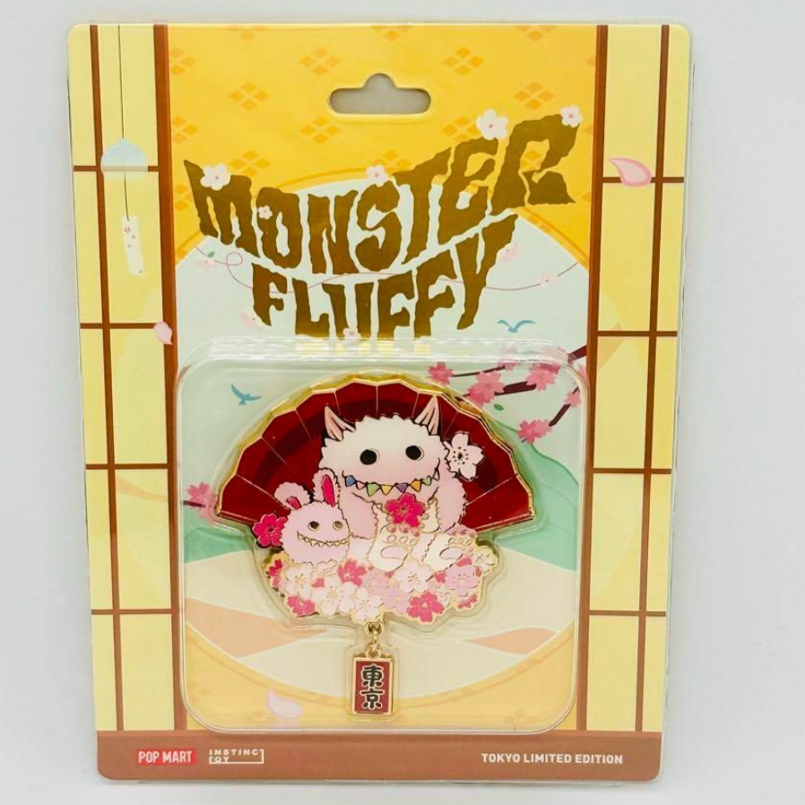 POP MART Instinctoy Monster FLuffy Tokyo Limited Edition Magnet