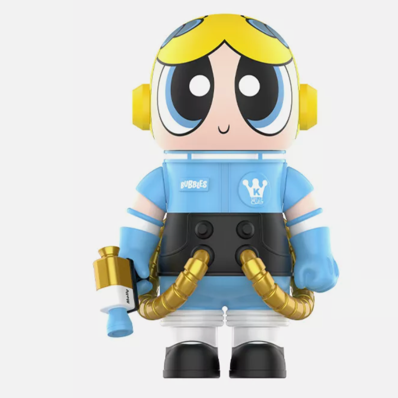 MEGA SPACE MOLLY 400%+100% THE POWERPUFF GIRLS- Bubbles