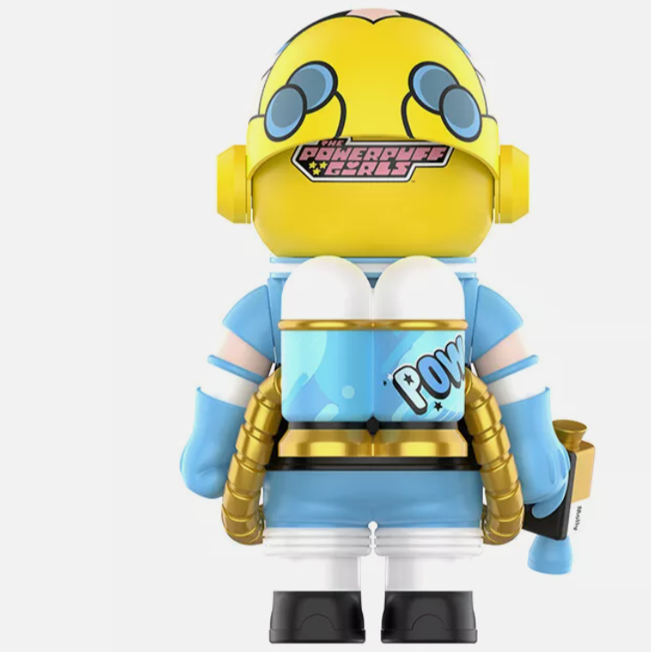 ぬいぐるみ MEGA SPACE MOLLY 400%100% THE POWERPUFF Pop Mart Mega Space Molly The Powerpuff Girls Bubbles 100