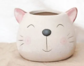 Matt/Shiny Animal Pot