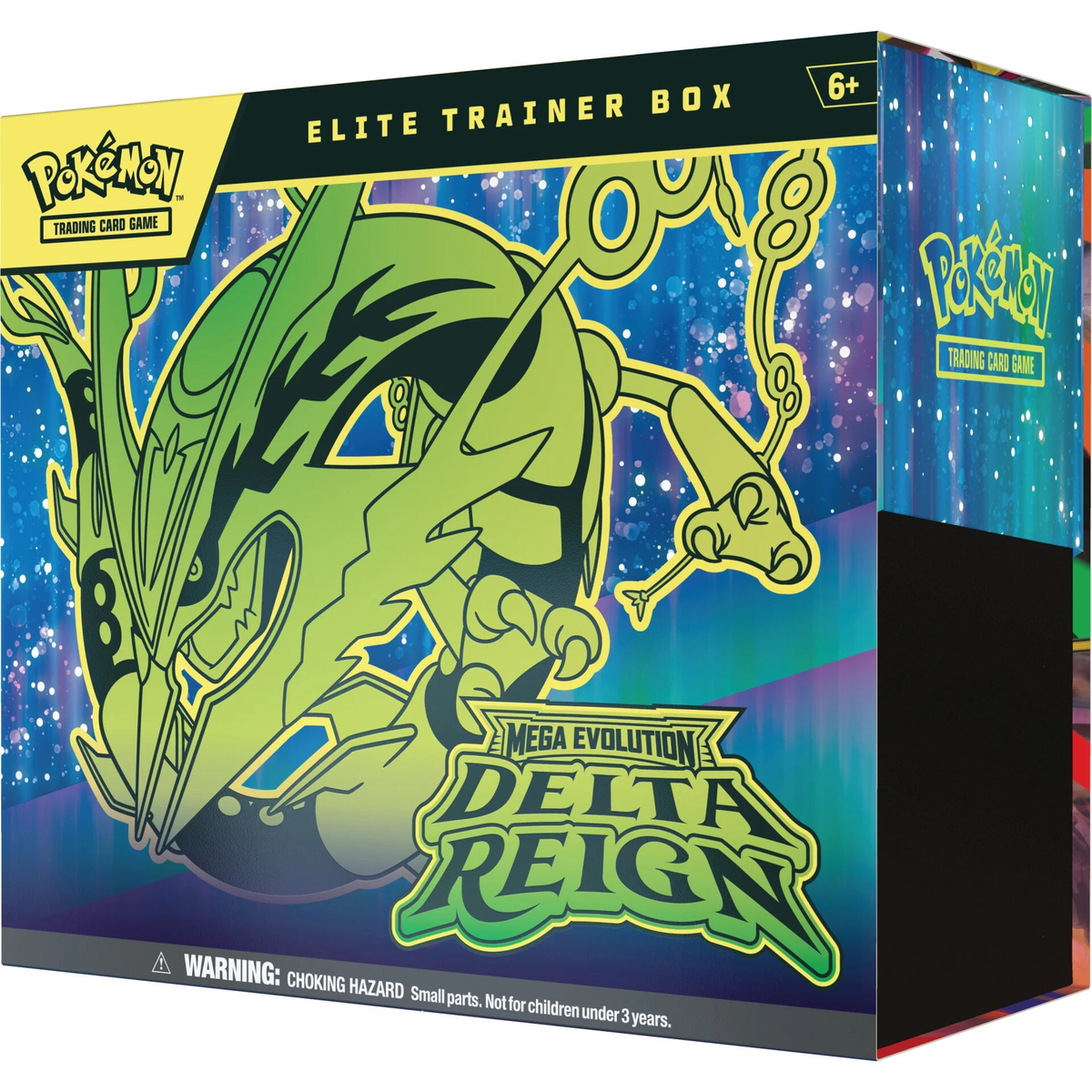 Pokemon Delta Reign Elite Trainer Box - side view