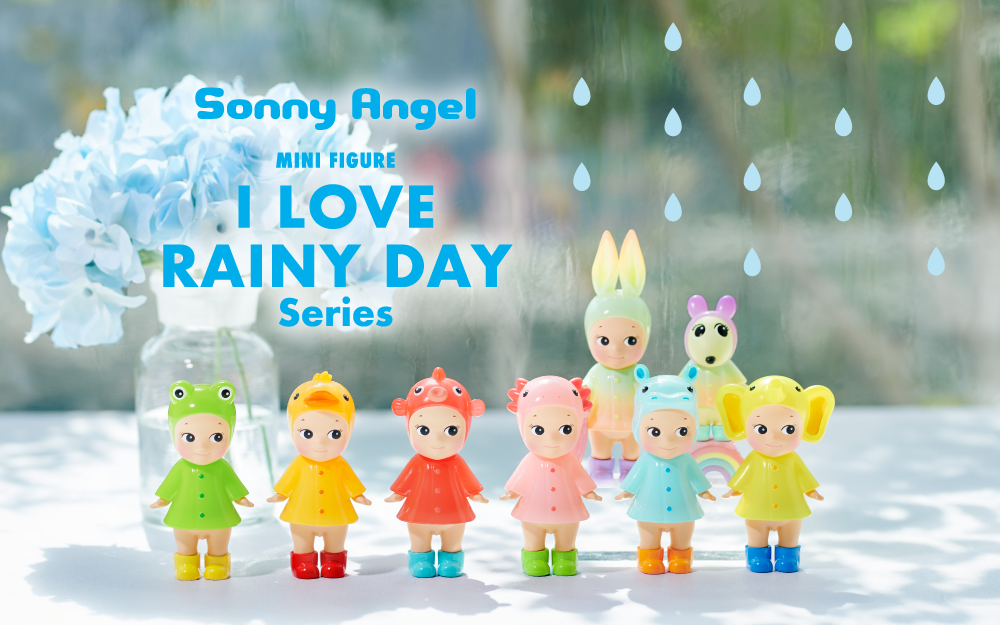 Sonny Angel Mini Figure I LOVE RAINY DAY Series ( Limited 1 Per Person)