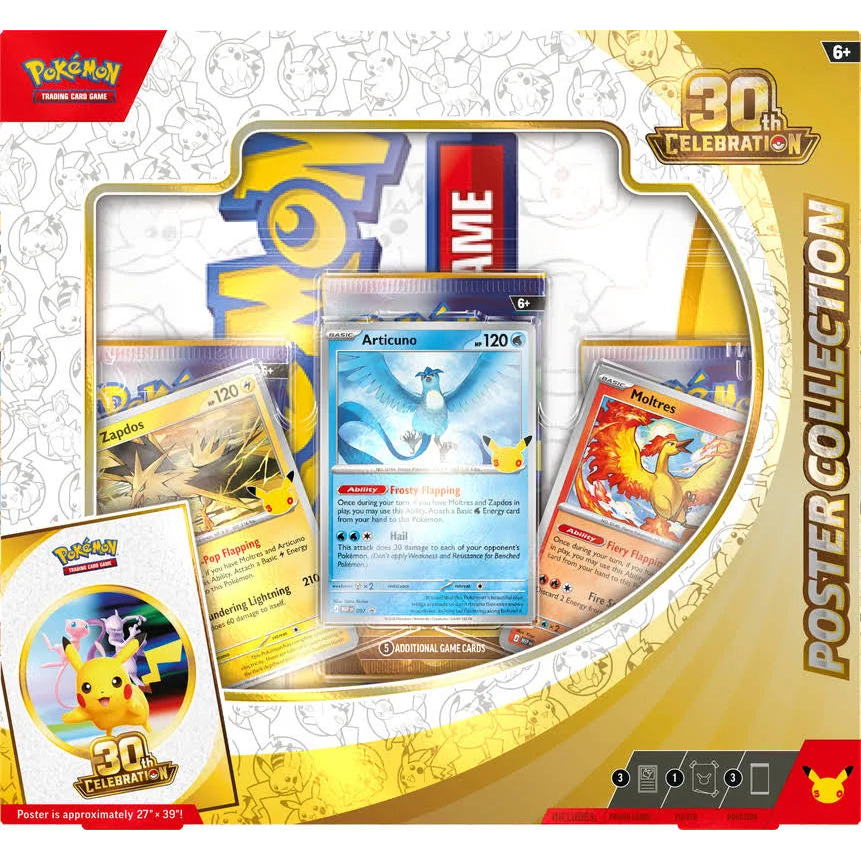Pokemon 30th Celebration Poster Collection