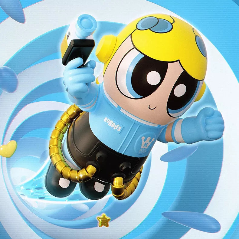 MEGA SPACE MOLLY 400%+100% THE POWERPUFF GIRLS- Bubbles
