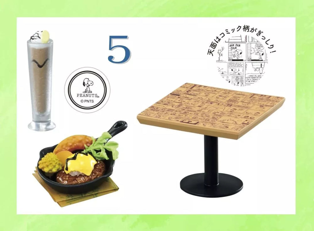 Re-Ment Peanuts Cafe Tour With You Rement