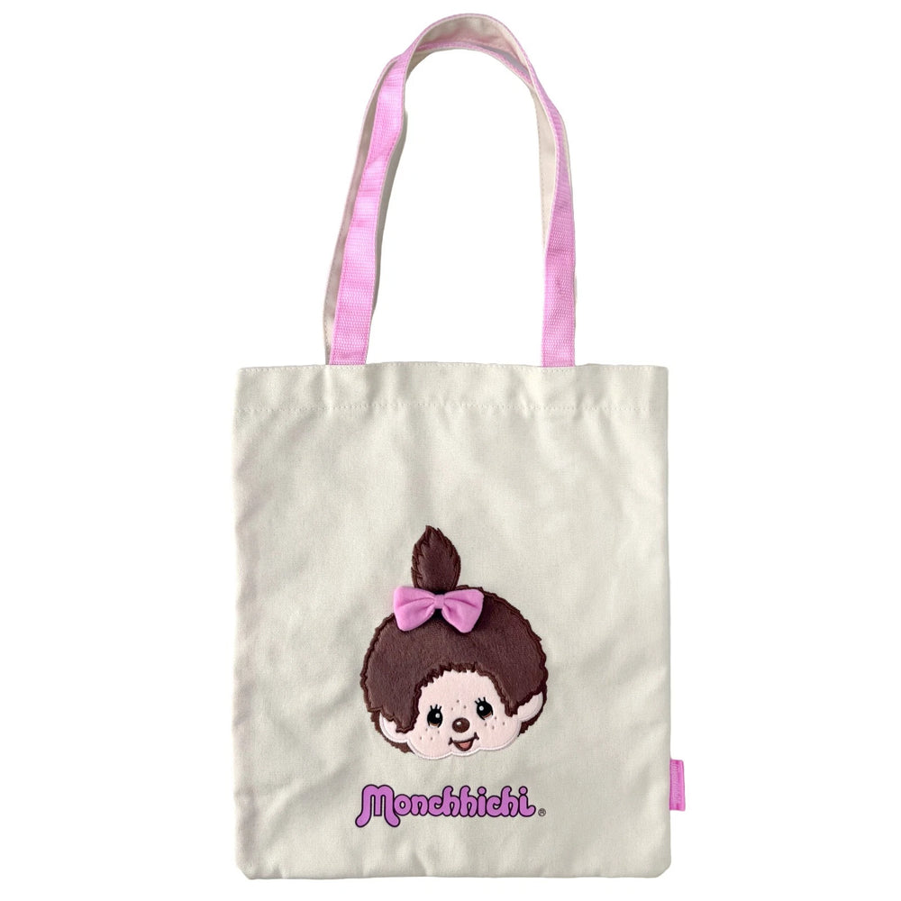 Monchhichi Face Canvas Tote Bag