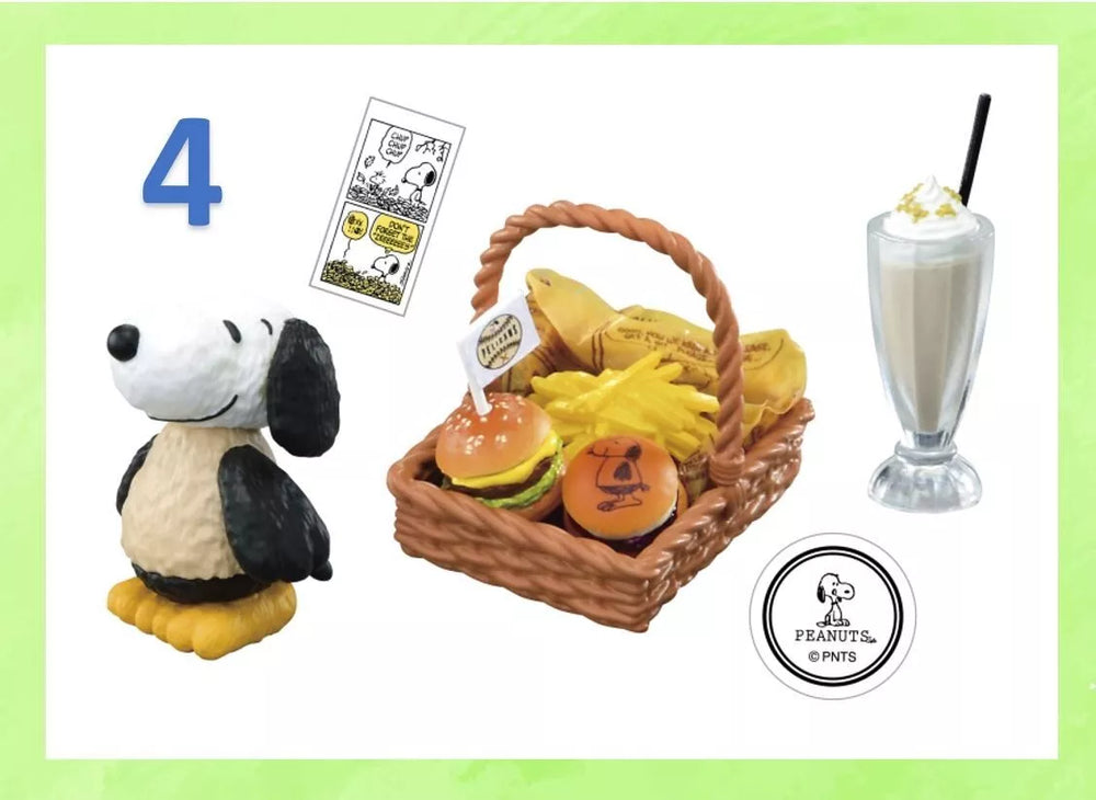 Re-Ment Peanuts Cafe Tour With You Rement